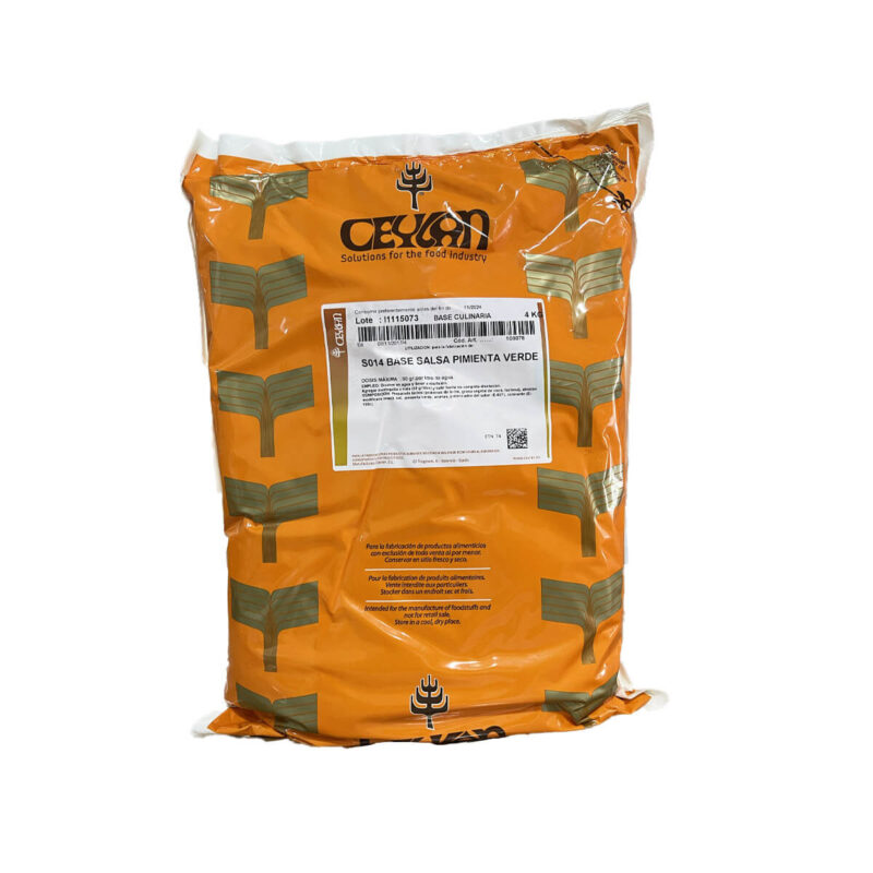 Base Salsa Pimienta Verde